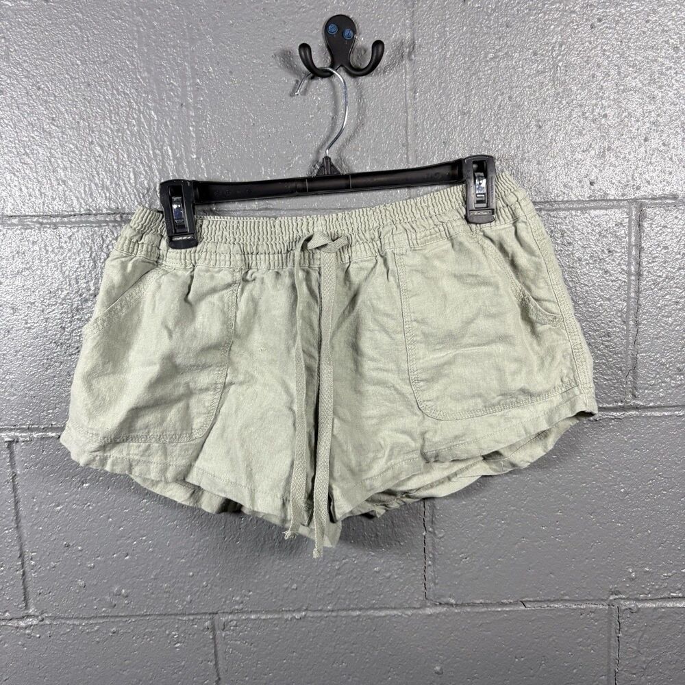 Altar'd State Shorts Womens L Linen Blend Boho Cottagecore Casual Summer